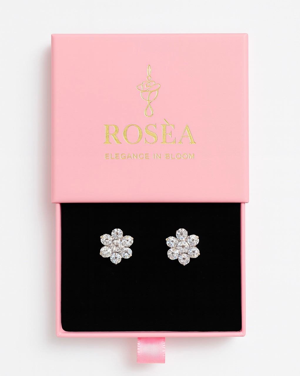 Fleur Brillante Studs