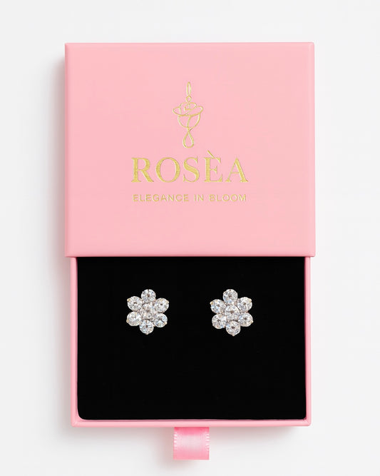 Fleur Brillante Studs